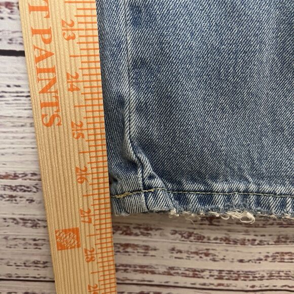 Free People We The Free Stovepipe High Rise Jean Out West Crop Distressed Sz 28 - Picture 16 of 16